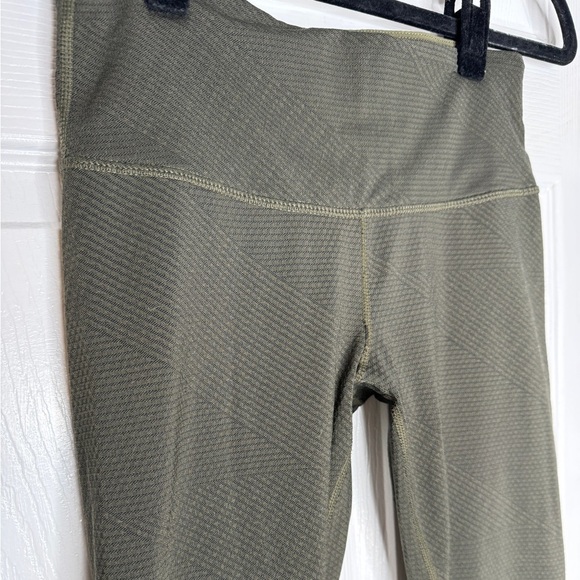 PRANA Green Misty Jacquard Yoga Leggings Size XS - Picture 7 of 10